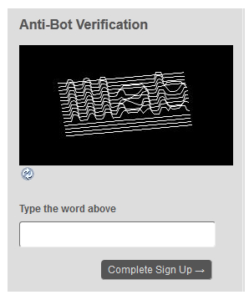 3d captcha