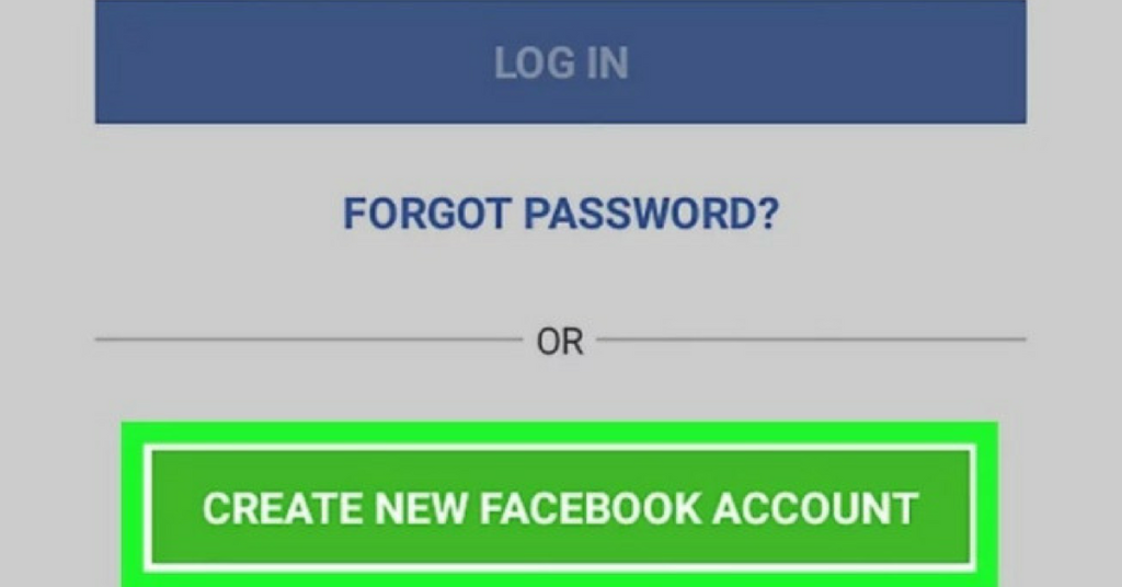 Create New FB Account