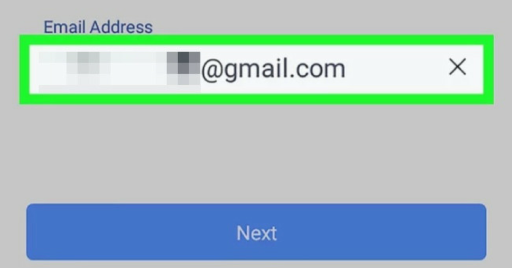Sign Up With Email Address