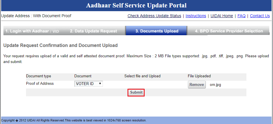 Upload Document
