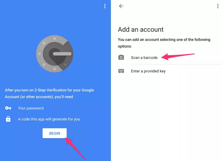 google authenticator