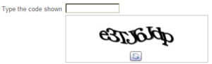 text captcha