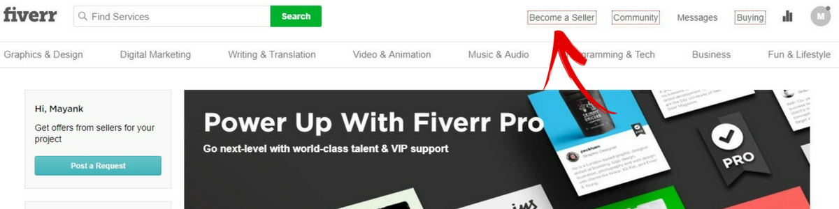 Fiverr Gig