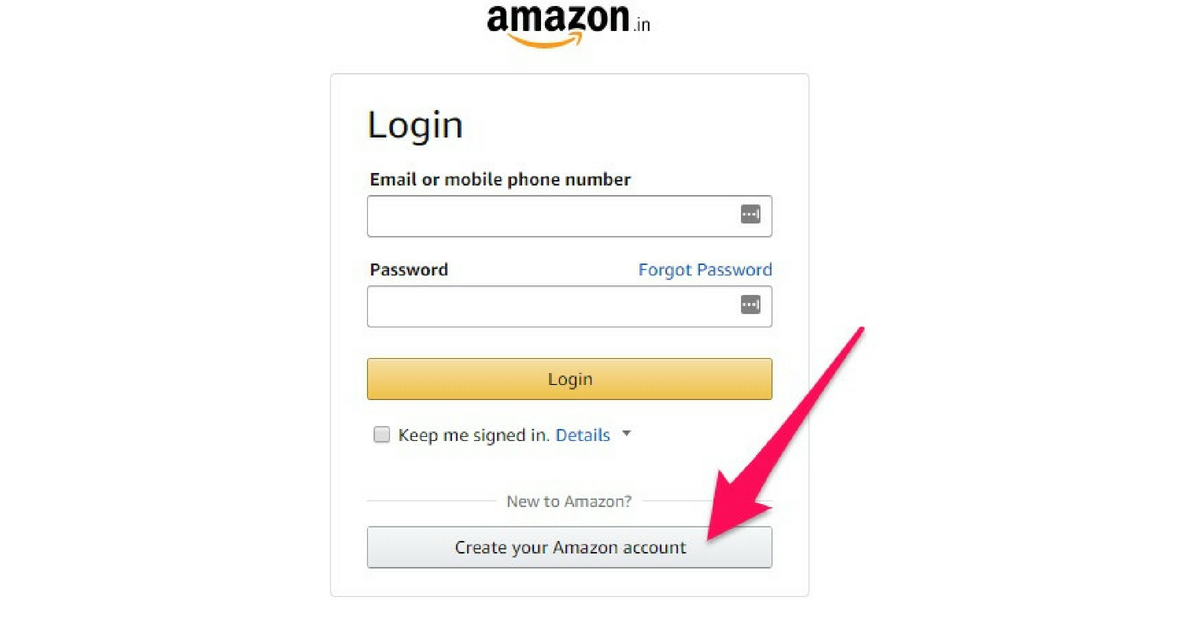 Create Account