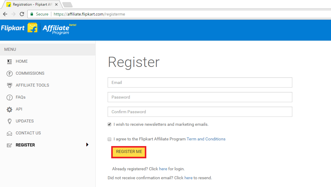 enter details