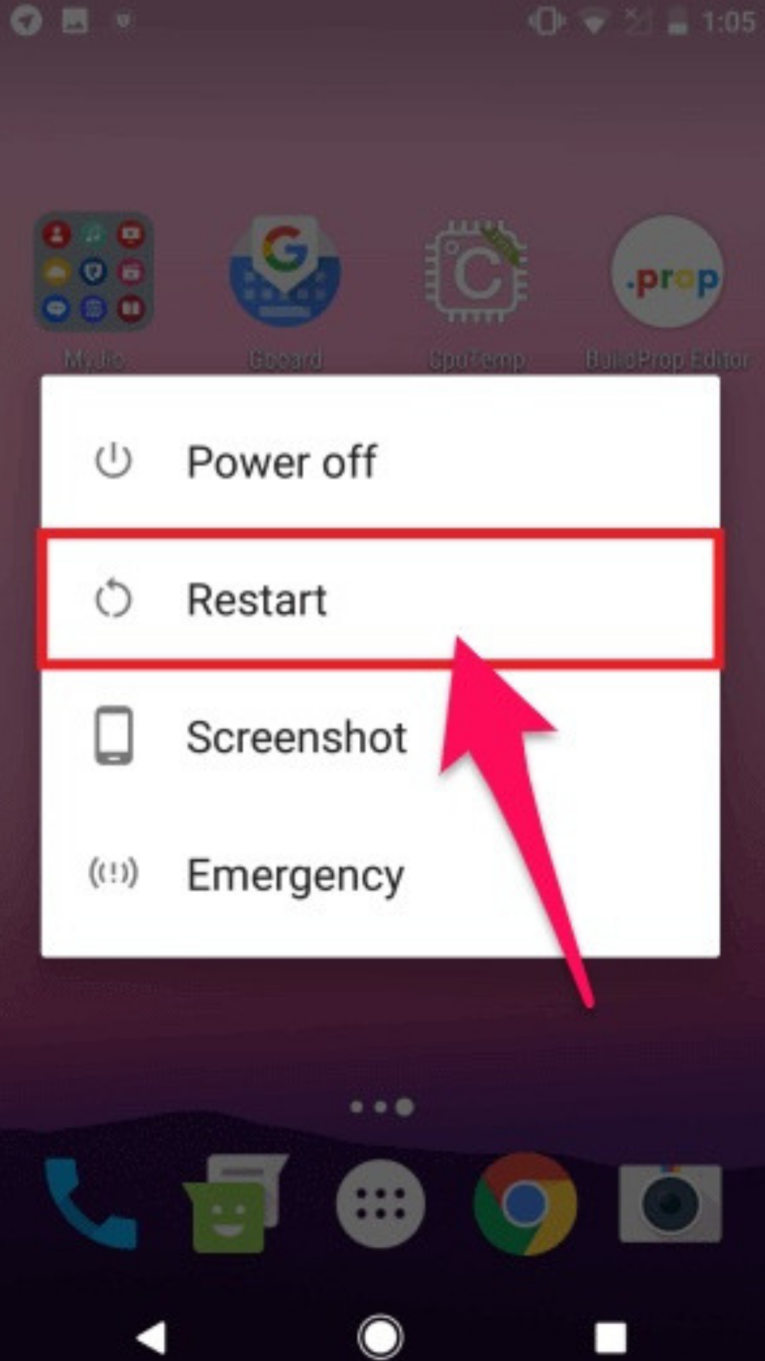 Restart Device