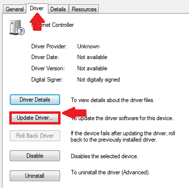 update driver