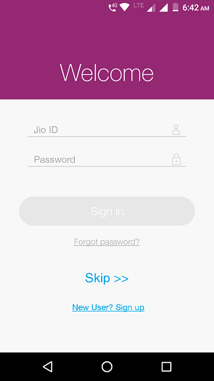 Open Jio Music App