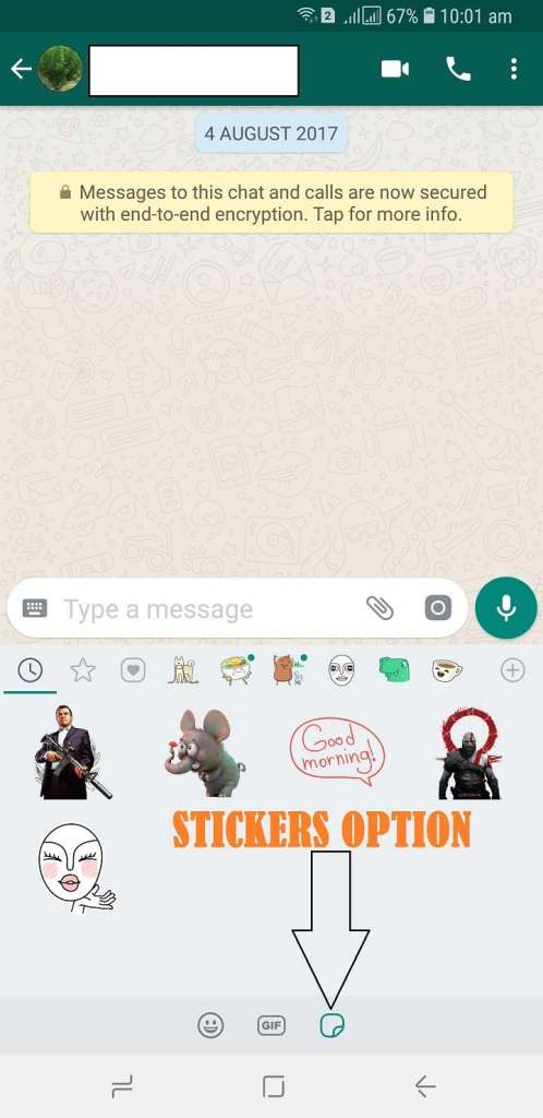 Click Sticker Icon