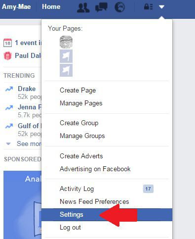 click setting