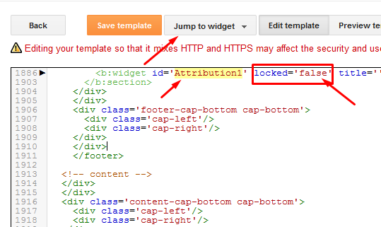 Jump To Widget