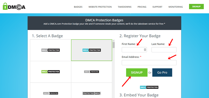 Register Your Badge