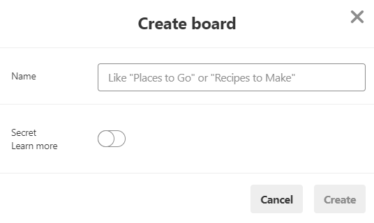 Create Board