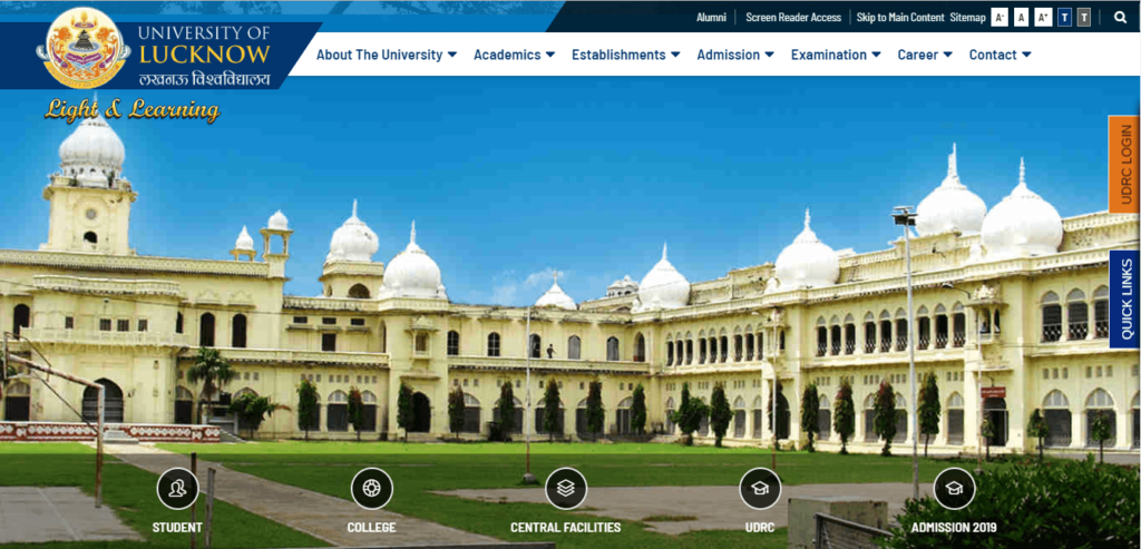 Lucknow University Exam