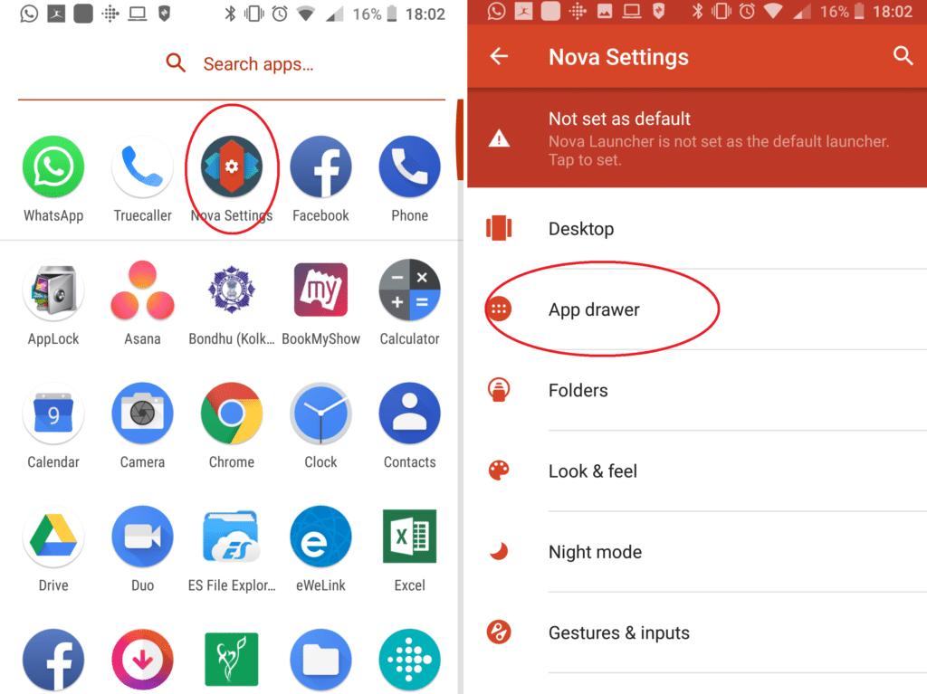 Nova-Launcher-Settings