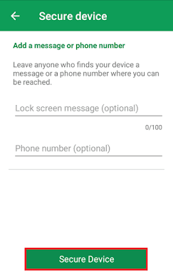 Type Alert Message