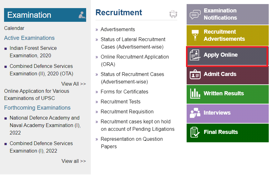 Apply Online