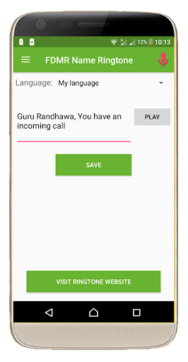 FDMR Ringtone Creating Website
