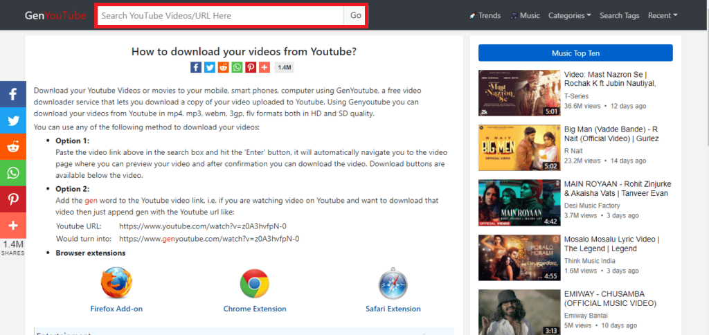 Genyoutube