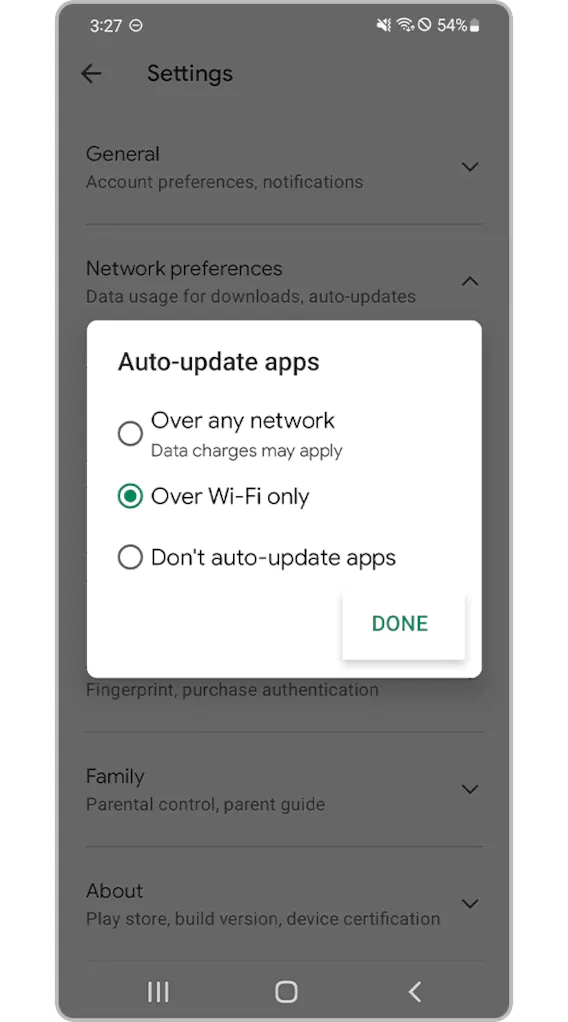 Auto-update apps